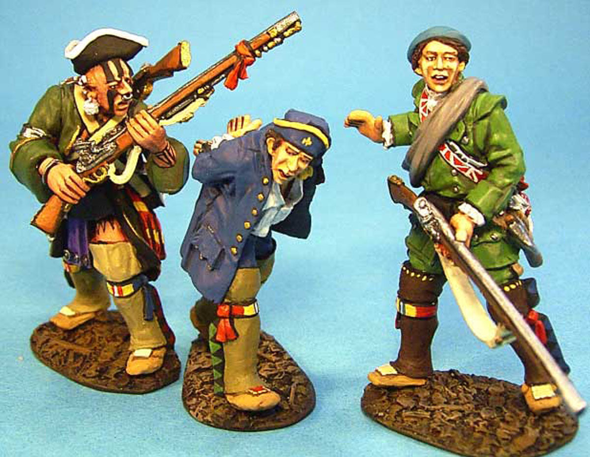 Prigioniero francese catturato da due rangers