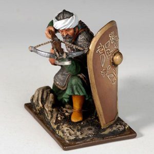 Saracen Warrior Kneeling w/Crossbow