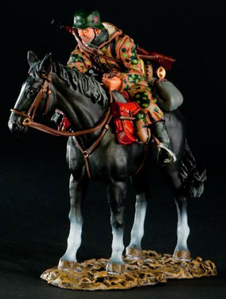 Poliziotto SS che accarezza il cavallo (versione primavera 1945)