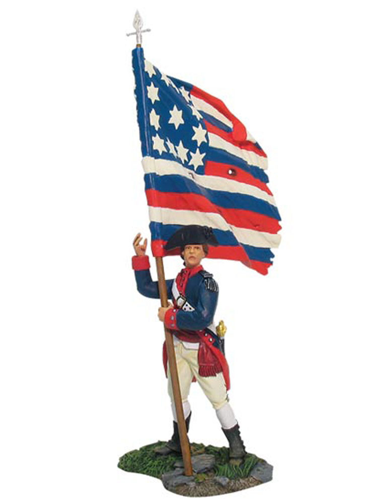 American Continental Line Flag Bearer