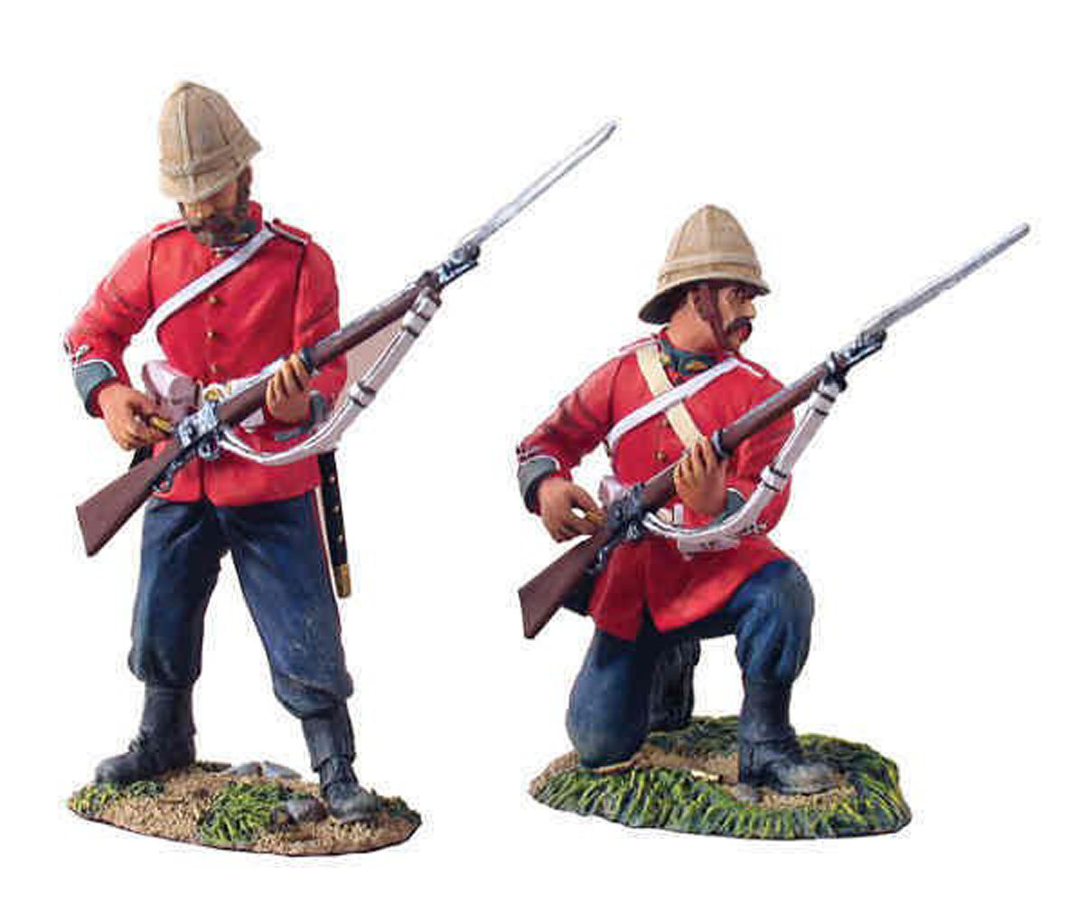 British 24th Foot Firing Line Set #1 - Matt Finish