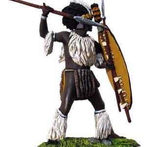 Zulu iNdluyengwe Regiment Throwing Spear - Matt Finish