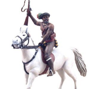 Zulu Induna Prince Dabulamanzi Mounted