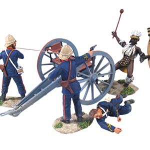 L'ultimo colpo - Artiglieri e cannone da 7lb della Royal Artillery 7lb e assalitore zulu #2
