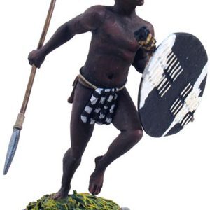 Guerriero Zulu del Reggimento uMcijo alla carica #1