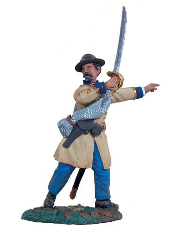 Confederate Infantry Officer Advancing#2