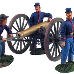 Set di artiglieria Nordista #3: Cannone napoleonico da 12lb con 4 artiglieri