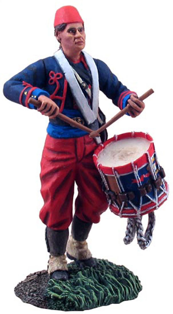Tamburino zuavo del 114th Fanteria Pennsylvania #1