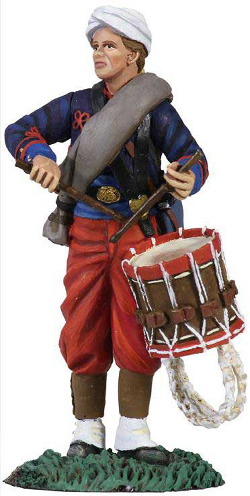 Union Infantry 114th Pennsylvania Zouaves Drummer in Turban No.1