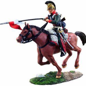 Franch 4th Lancers Tropper Charging