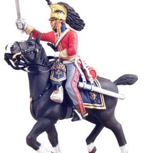 Ufficiale del 1st Royal Dragoon alla carica