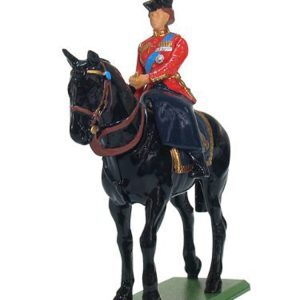 HM The Queen Mounted - Gloss Finish