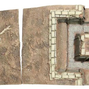 WWI British Trench Section No.2, Infantry Trench  5 Pce Set