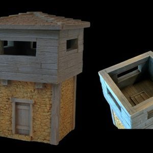Block House 16cm x 18cm x 26cm