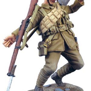 1916 British Infantry Falling Wounded No.1