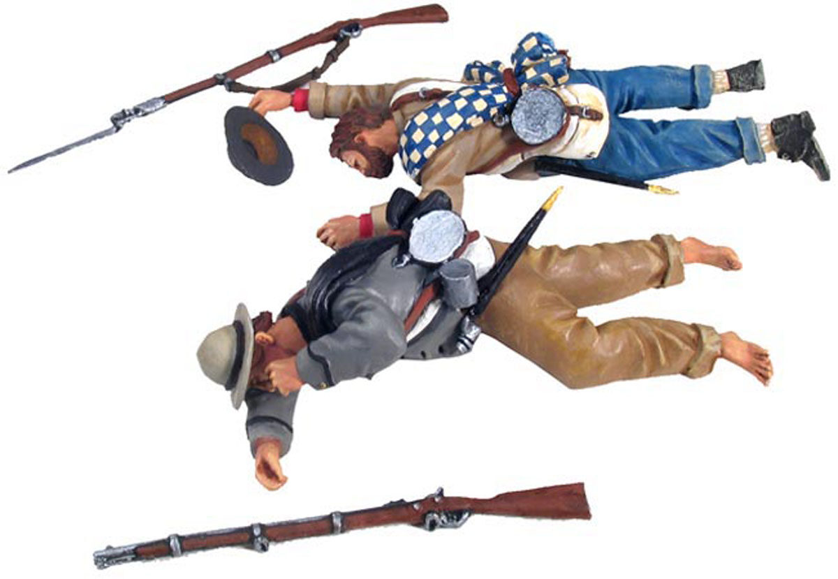 Confederate Casualty No.1 Confederate Casualty Set No.1 2 Pce Set