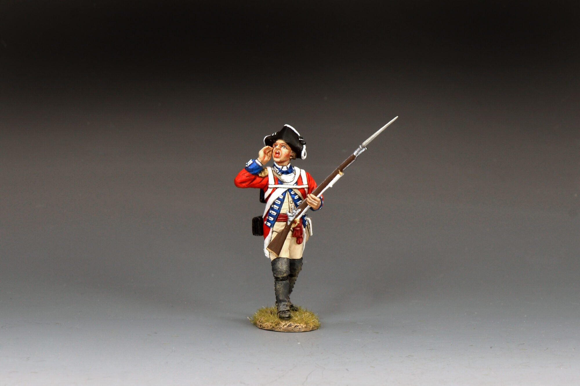 Shouting Redcoat Officer