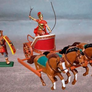 QUADRIGA ROMANA MARRONE/ROSSA