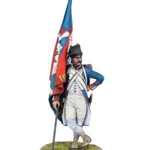 75MM Napoleonic French Revolutionary Standard Bearer - 109th Demi Brigade