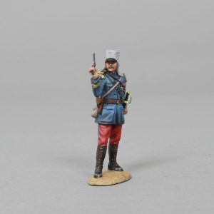 Officer Preparing to Fire