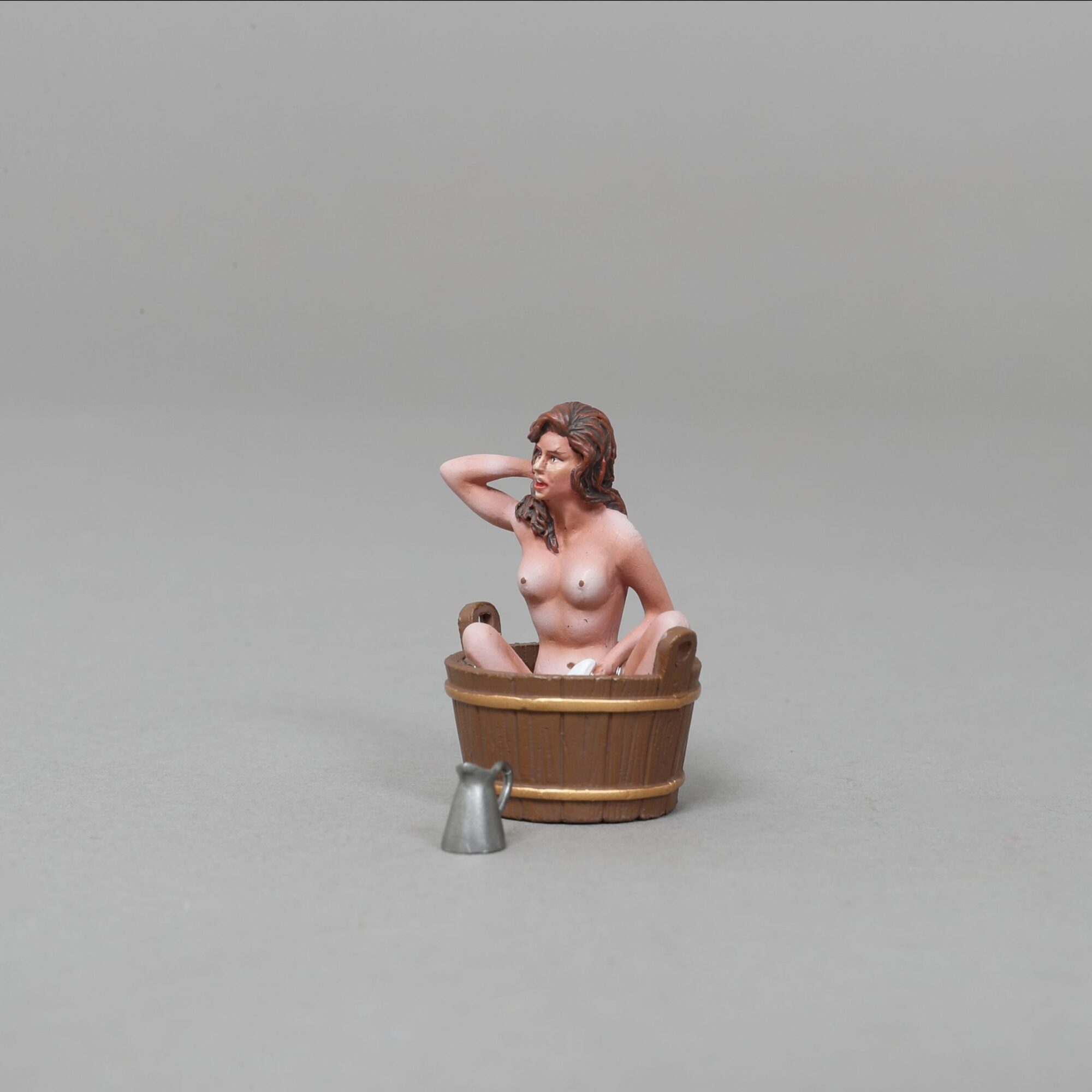 Girl in Tub - Brown Hair - Penny