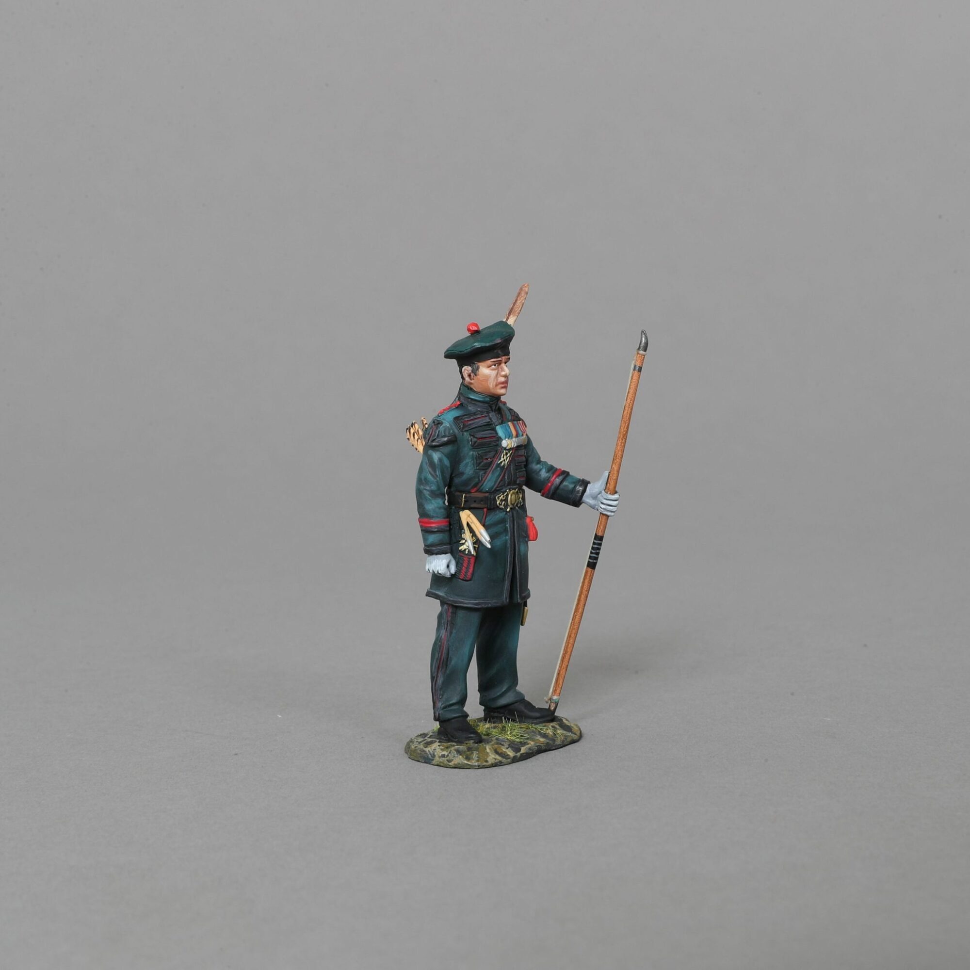 Archer stood at ease