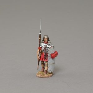 Marching Legionnaire This time with shield cover and cape attached to shield