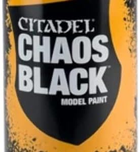 CHAOS BLACK SPRAY PAINT (UK/ROW)