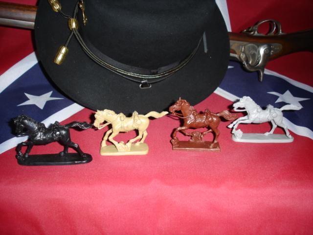 ACW Saddled Horses--12 horses