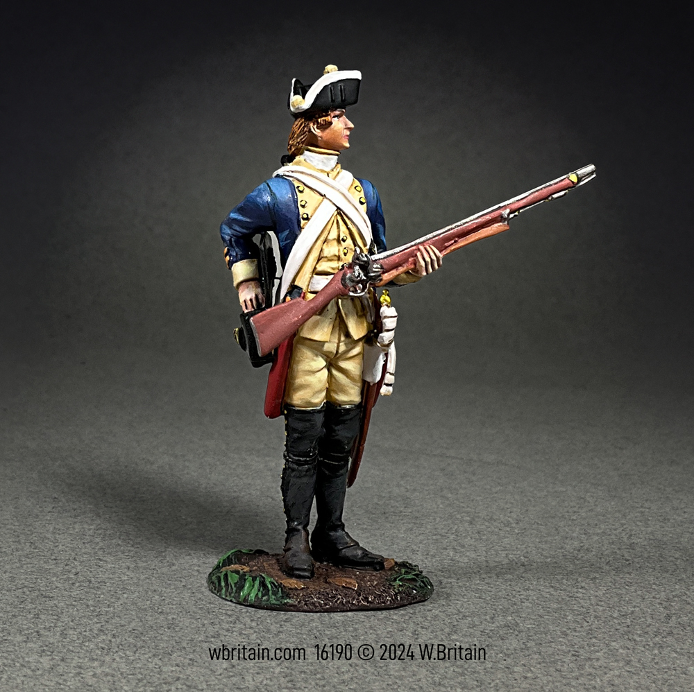 16190 - Hessian Regiment von Donop, Reaching for Cartridge