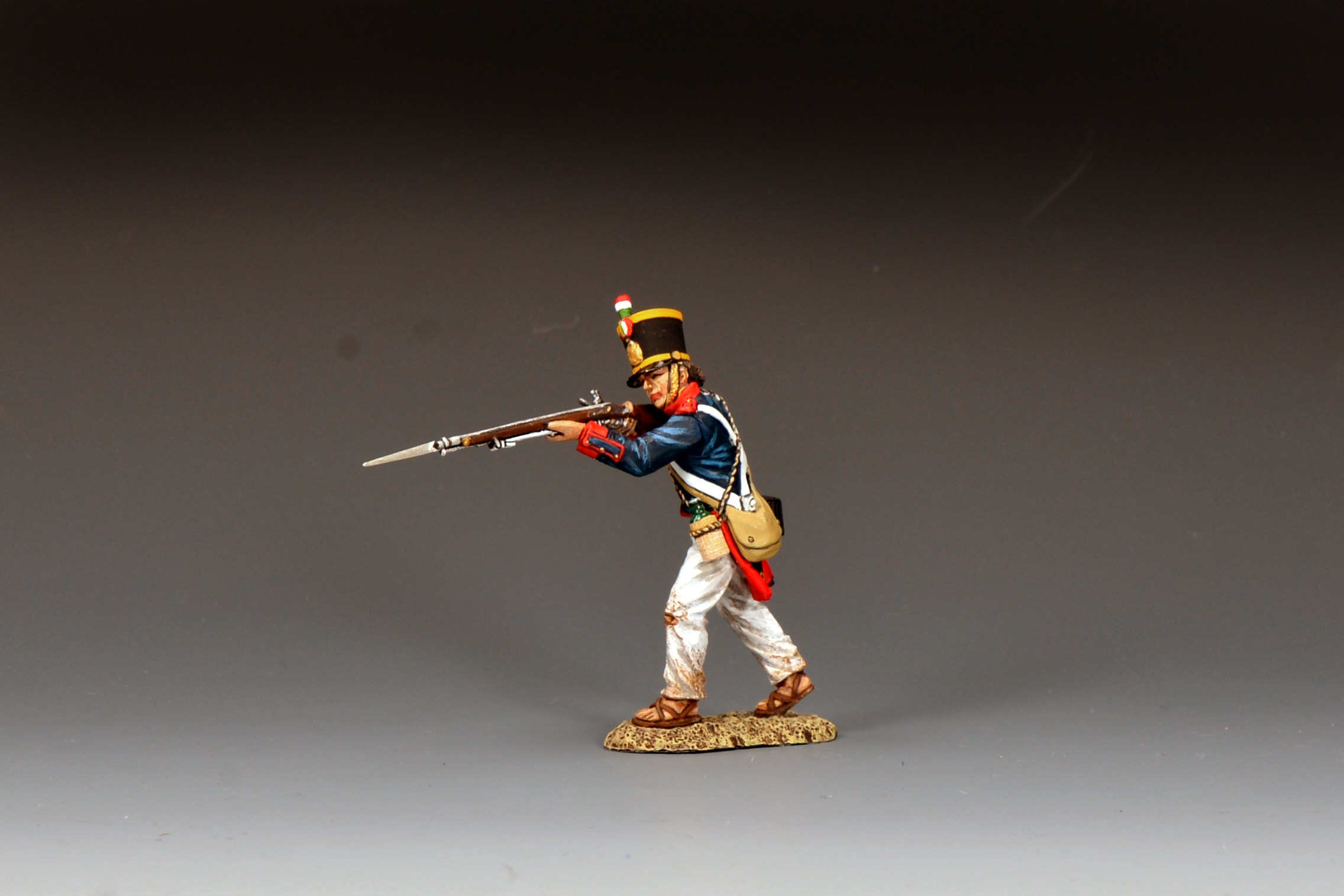 Soldat Raggio Real S.A.I. Soldier Shooting to his Front - Saimex Toys