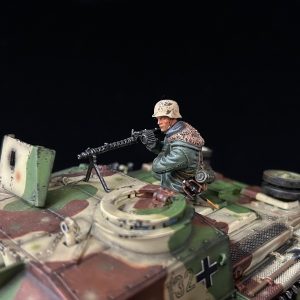 the Stug III Assault Gun Tank Rider Machine Gunner