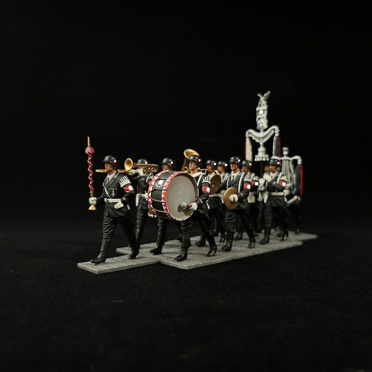 Military Band 12 Figures Set