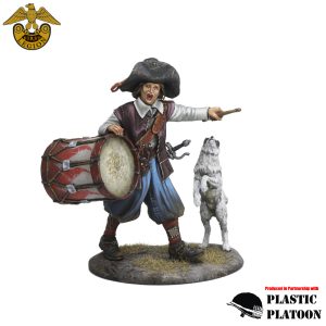 Spanish Tercio Drummer Boy with Dog