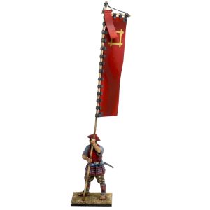 Standard Bearer with Ii Naomasa Nobori Flag