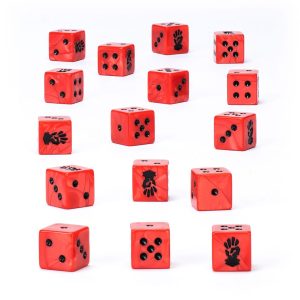 CHAOS SPACE MARINES: RED CORSAIRS DICE