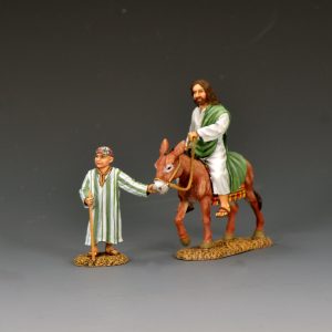 Jesus enters Jerusalem