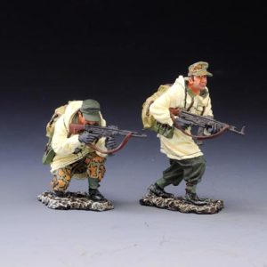2 Gebirgsjager che avanzano (versione invernale)