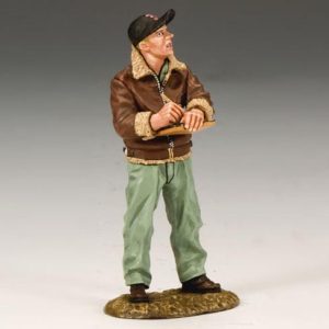 Capo dell'equipaggio che prende appunti