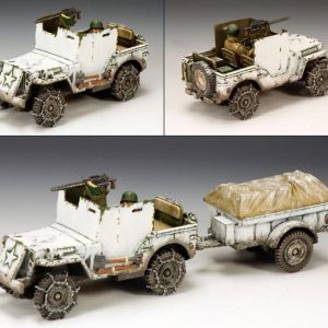 Jeep corazzata americana versione invernale