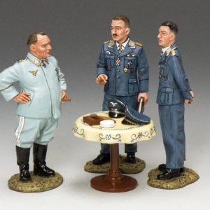 Hermann Goering, Adolf Galland e Molders Werner