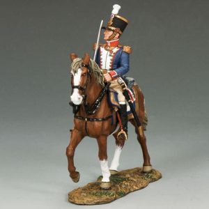 Ufficiale a cavallo della fanteria di linea francese