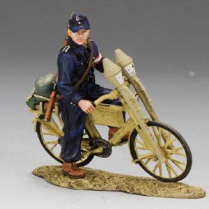 Giovane con bicilcletta