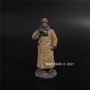 German Sentry in Winter Coat