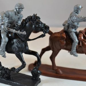 WWII German Elite Riders with Horses