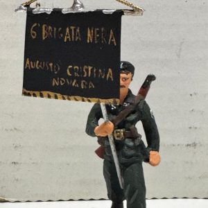 Brigata Nera Cristini Novara portastendardo