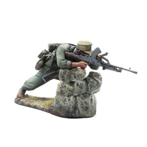DAK052 Das Deutsche Afrika Korps Firing Captured Bren Gun