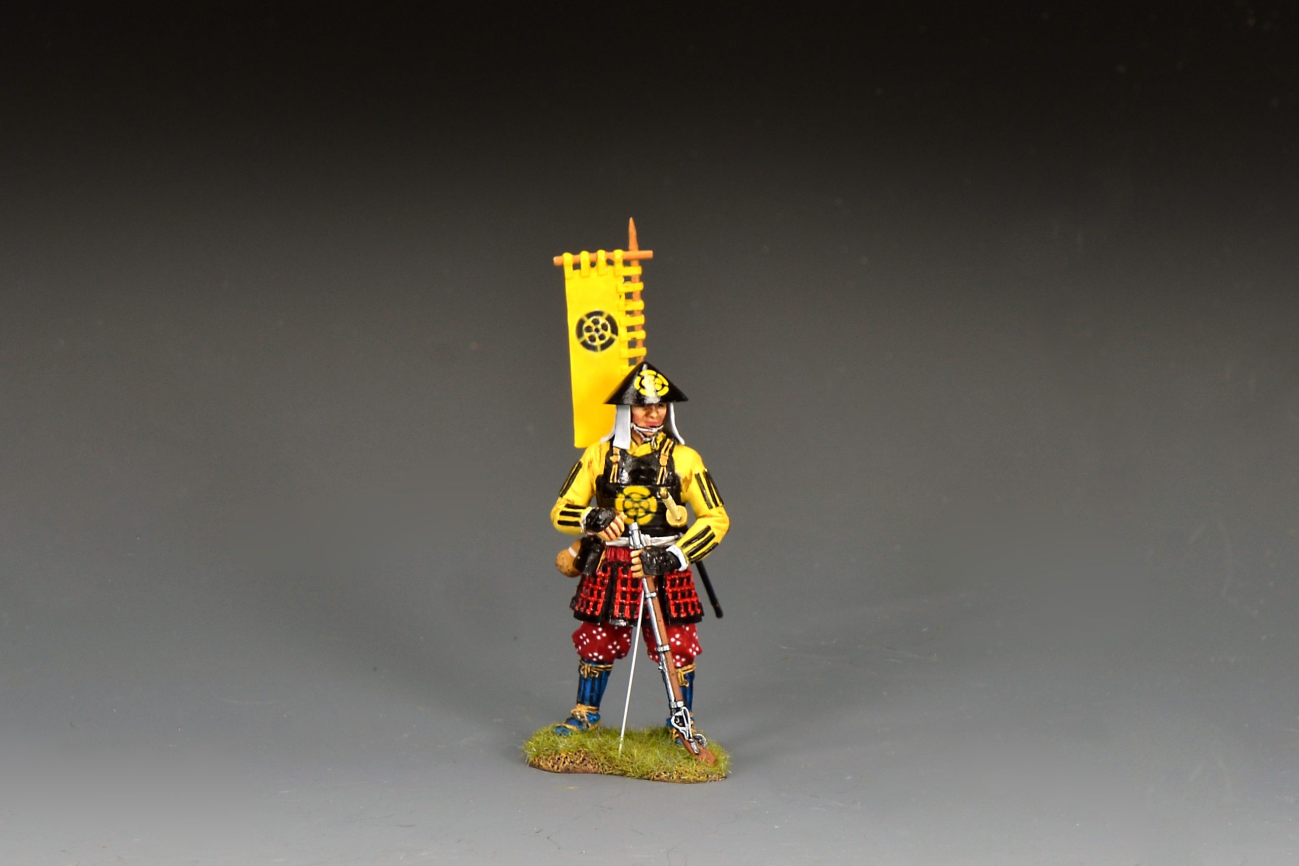 Ashigaru Arquebusier w/Sashimonu Banner