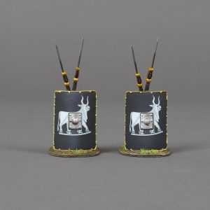 Roman Shields Comprises 2 shields Black Shield