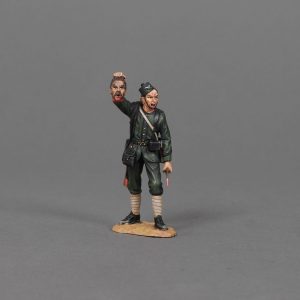 VW18. Gurkha - Holding the severed head of the enemy